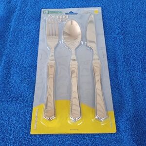 Adaptive 3 Piece Weighted Utensil Set For Tremors/Parkinson's Patients